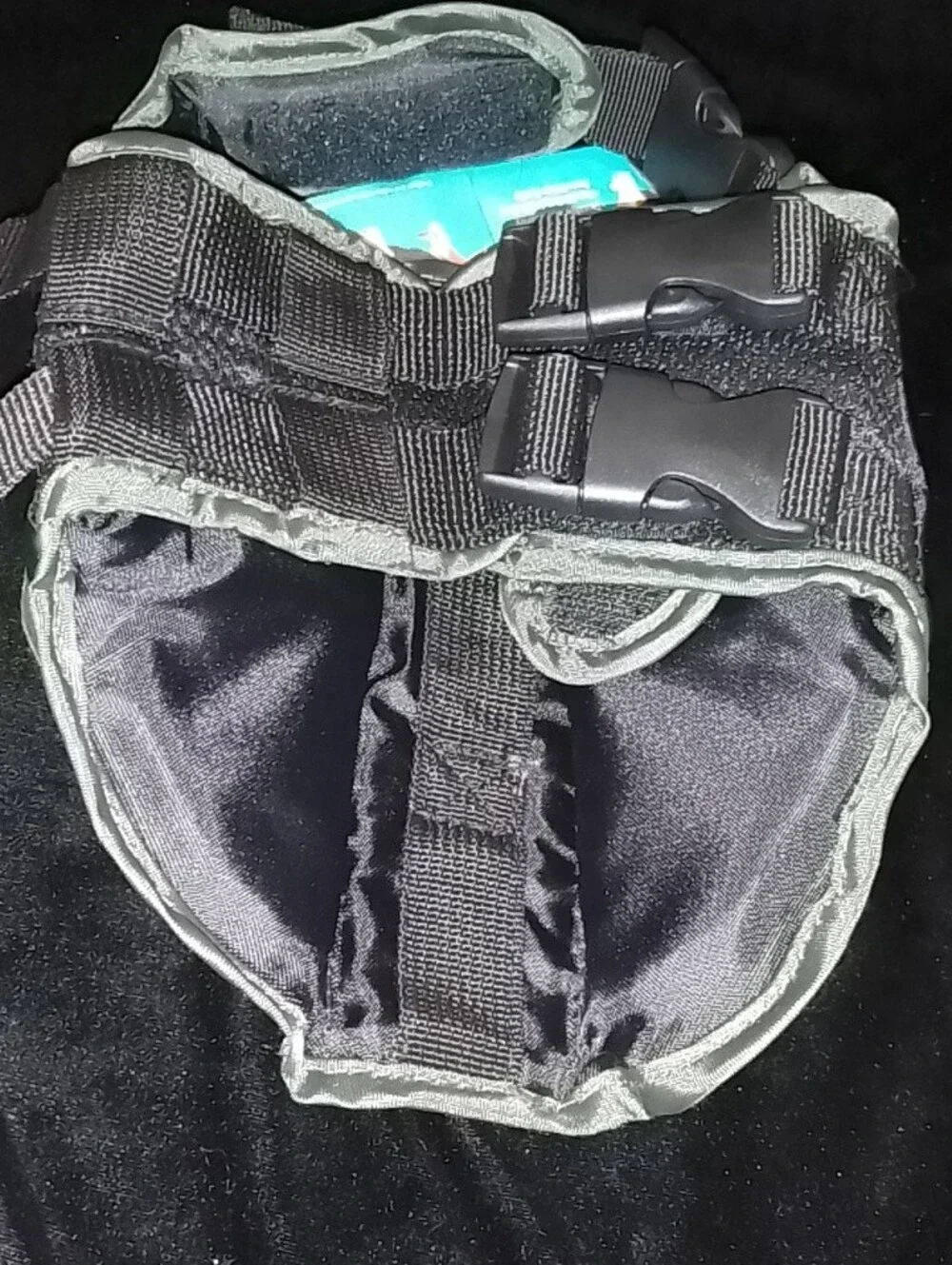 Red and Black Dog Life Jacket - Pet Flotation Aid